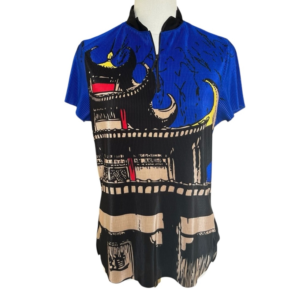 Jamie Sadock Pagoda Golf Shirt Tennis Summer